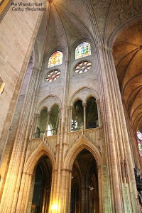 Inside the Notre Dame Paris 