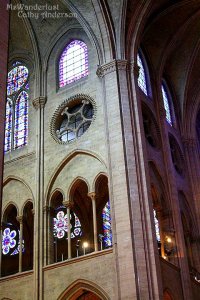 inside the Notre Dame, Paris
